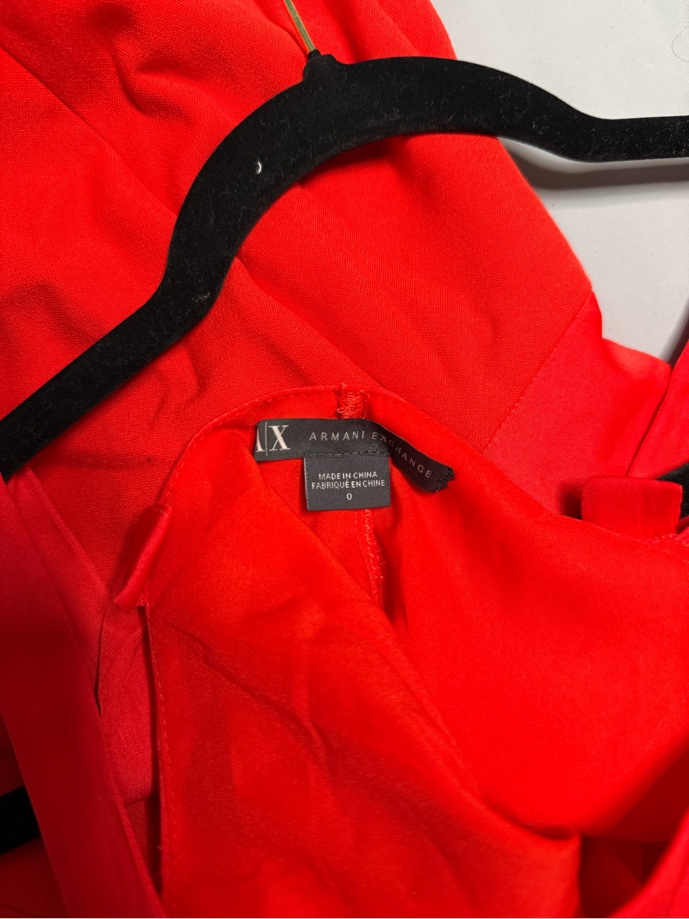 Armani Exchange Bright Red Dress - Picture 4 of 4